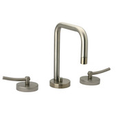  Metrohaus Widespread Lavatory Faucet with Swivel Spout & Pop-up Waste, Brushed Nickel