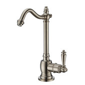  Point of Use Cold Water Faucet with Traditional Spout, Brushed Nickel