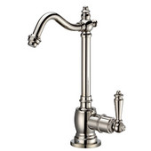  Point of Use Cold Water Faucet with Traditional Spout, Polished Nickel