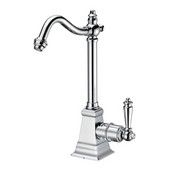  Point of Use Cold Water Faucet with Traditional Spout, Polished Chrome