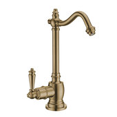  Point of Use Hot Water Drinking Faucet with Traditional Swivel Spout in Antique Brass, Faucet Height: 9-1/2'' H; Spout Reach: 5-1/2'' D