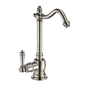  Point of Use Instant Hot Water Faucet with Traditional Spout and Self Closing Handle, Polished Nickel