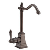  Point of Use Instant Hot Water Faucet with Traditional Spout and Self Closing Handle, Oil Rubbed Bronze
