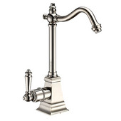  Point of Use Instant Hot Water Faucet with Traditional Spout and Self Closing Handle, Polished Nickel