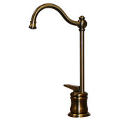  - Instant Hot Point of Use Faucet, Antique Brass