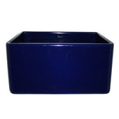  Reversible Series Fireclay Sink with Smooth Front Apron, Sapphire Blue, 20''W x 18''D x 10''H