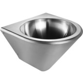  Noah's Collection Stainless Steel Commercial Single Bowl Wall Mount, Commercial Wash Basin, 14-1/2''W x 14-1/2''D x 10-5/8''H