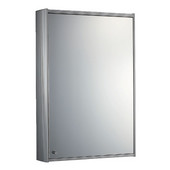  Vertical Double Faced Mirrored Door Medicine Cabinet, 15-3/4''W x 4-3/4''D x 23-5/8''H