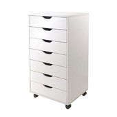  Halifax Cabinet for Closet / Office, 7 Drawers in White