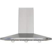  Wall Chimney Range Hoods 36''W, 650 CFM