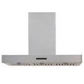  WS-28TB Series 30'' Stainless Steel Wall Mount Range Hood, 8 - 9 FT DC Included